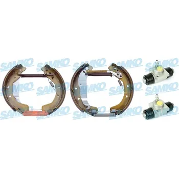 Brzdová čelist Samko KEG482 Sada brzdových čelistí