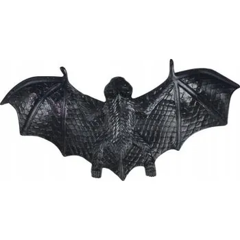 Obraz HALLOWEENSKÉ DEKORATIVNÍ PLASTOVÉ NETOPÝRY 9,5 cm 6 KUSŮ MFP 1042561