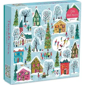 Hračka Galison Puzzle Zářivé město 500 dílků