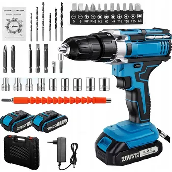 Aku Šroubovák Bedee akumulátorové napájení 20 V AKU VRTAČKA