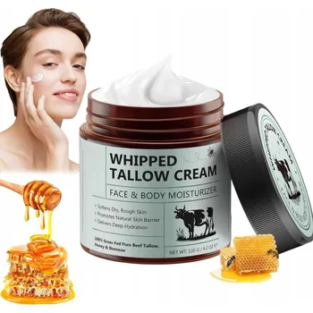 Pleťový krém PLEŤOVÝ KRÉM Z HOVĚZÍHO LOJE ZKLIDŇUJÍCÍ Hydratace Regenerace Zklidnění