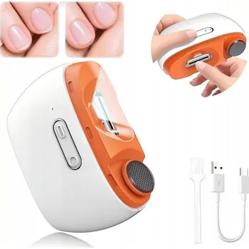 Elektrický zastřihovač nehtů 3v1, elektrický pilník na nehty 8A