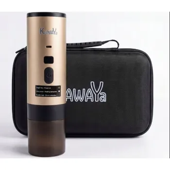 Kávovar Personalizovaný Přenosný Kávovar na Kapsle / Mletou Kávu 15 bar + Pouzdro