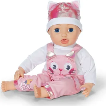 Panenka Zapf BABY born Overal s čepičkou, 43 cm