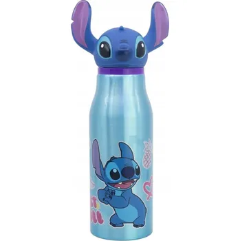Láhev na vodu pro děti Disney Stitch s se šroubovacím uzávěrem jako Dárek, 690 ml