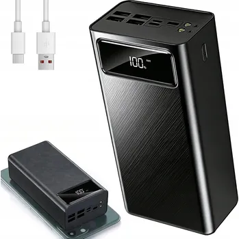 Powerbanka POWERBANKA 50000MAH 4XUSB USB-C SILNÁ RYCHLÉ NABÍJENÍ S BATERKOU