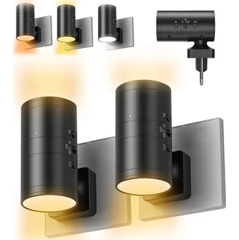 Nástěnné svítidlo Nástěnné svítidlo Bedee černé, integrovaný LED zdroj 3 W