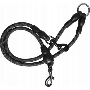 Vodítko pro psa Rozdělovač vodítka, dvojitý adaptér pro vodítko pro dva psy 2x40cm z lanka 8mm
