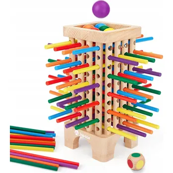 Dřevěná hračka JAPACE Montessori Dřevěná Vzdělávací Hra Matematika Pro Děti 3-6 Let