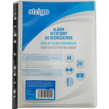 Desky na dokumenty A4 Strigo, vícebarevné