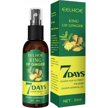 Vlasová regenerace Imbirowy Sprej na Masáž Pokožky Hlavy a Výživu Vlasů – Účinný 30 ml