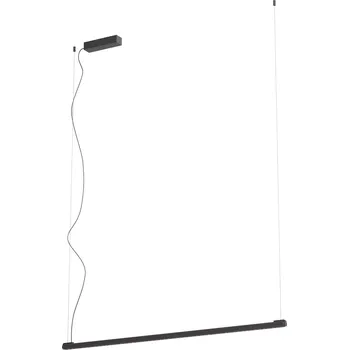 Redo Závěsné LED lineární svítidlo CRISP 36W, š. 120 cm, stmívatelné Barva: Černá, Barva světla: 3000K