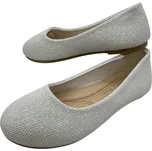 Lathay moda Dívčí bílé baleríny 01 Barva: Bílá, Velikost: 32