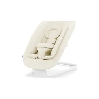 Jídelní židlička Cybex Lemo/Click & Fold Lehátko - Canvas White