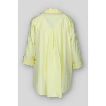 Dámská halenka Trendy košile s výšivkou DM 61896 barva: žlutá