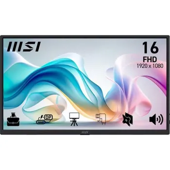 Počítačové příslušenství MSI PRO MP165DE E6 40cm (16) FHD (9S6-3PE50M-002)