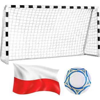 Sportovní branka GOTEL BR2 VELKÁ KOVOVÁ FOTBALOVÁ BRANKA 300X200CM EXPERT