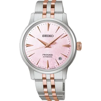 Hodinky Seiko Presage Automatic SRPM06J1 "Cocktail Time Sakura Aviation" Limited Edition 9000pcs