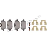 Sada brzdových destiček, kotoučová brzda HANS PRIES - TOPRAN 501 249