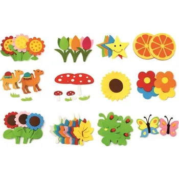 Dekorace filcové CRAFT Varianta: pomeranč