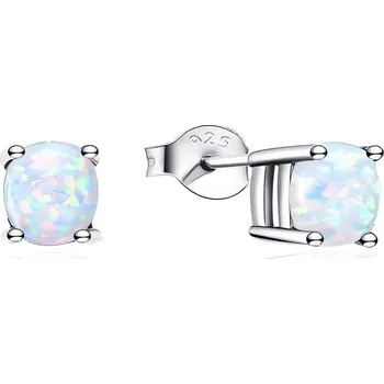 Náušnice Stříbrné náušnice se syntetickými opály E0002806 Moiss