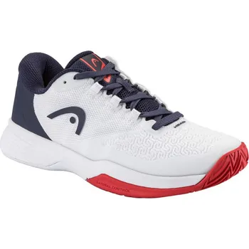 Juniorská obuv Head Revolt Pro 5.0 - white/navy Vícebarevný (34)