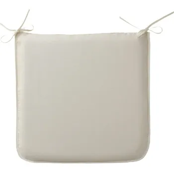 Potah na židli Blancheporte Sada 2 jednobarevných čtvercových podsedáků na židli béžová