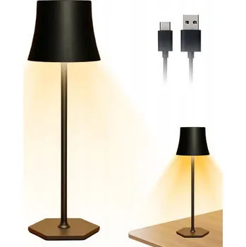 Lampička NOČNÍ LED LAMPA 5000MAH 52H PROVOZ 3 REŽIMY REGULACE JASU DOTYK