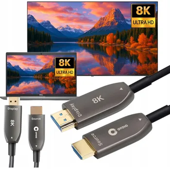 Video kabel Kabel OVOLO VELMI DLOUHÝ KABEL PRO MONITOR ULTRA HIGH SPEED HDMI - HDMI 10 m