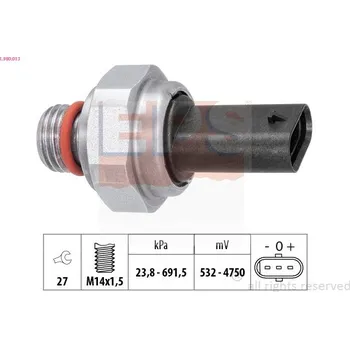 Autoelektrika Senzor, tlak výfukového plynu EPS 1.980.013
