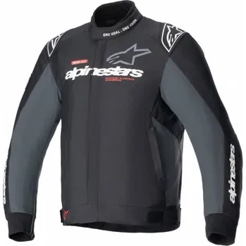 Moto bunda Bunda MONZA SPORT, ALPINESTARS (černá/tmavě šedá/červená/bílá) 2026 XL