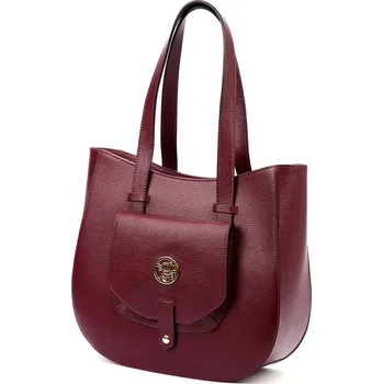 Kabelka Dámská kabelka Gregorio 1729 DOLLARO bordó + doprava zdarma