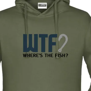 Pánská mikina Mikina Rybáři | Mikina Where's the fish?