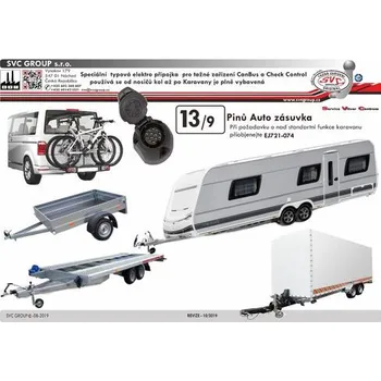 Tažné zařízení Elektropřípojka pro VOLKSWAGEN Tiguan ALLSPACE 08/2023-> 13pin SV EJ748343, Jaeger-SVC Group