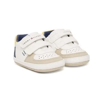 Dámské tenisky Sneakersy Tommy Hilfiger Low Cut Velcro T0B9-34330-1755 Bílá 17