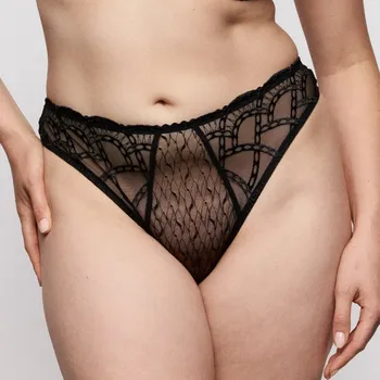 Kalhotky Primadonna - Naica tanga black 40 0663590