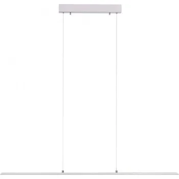 PAUL NEUHAUS Svítidlo závěsné PURE-LITE LED 100cm s nastavitelnou barvou světla 2700/3800/5000K a bezdotykovým stmívačem hliník 8375-55