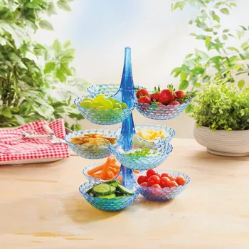 Kuchyňský mlýnek 3Pagen 1 stohovatelný servírovací díl průhledný 000