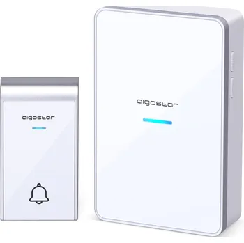 Domovní zvonek AIGOSTAR Bezdrátový Zvonek LED - 36 Melodií, Dosah 150m (Verze 2)