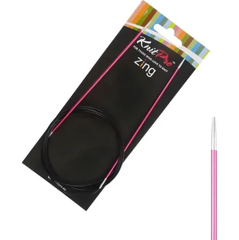 Nástroj na niť a příze Kruhové jehlice Zing 150 cm 2 mm