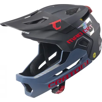 Sport Dětská helma Cratoni MadCat MIPS Gunmetal/Red Matt