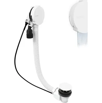 Polysan MARBLE vanová souprava s napouštěním bovden délka 800 mm bílá 11052.10