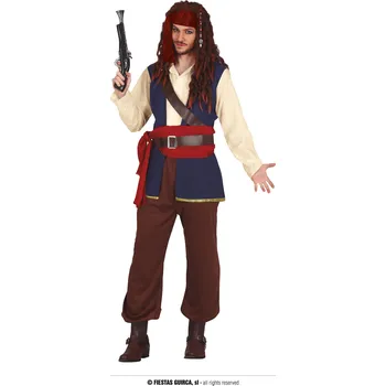 Karnevalový kostým Guirca Mořský pirát pánský kostým Velikost: 56 - 58 (XXL)