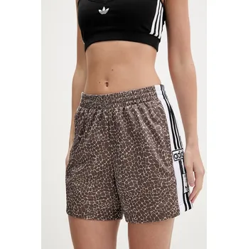Kraťasy adidas Originals KD8821 hnědá 88X, vel. XS
