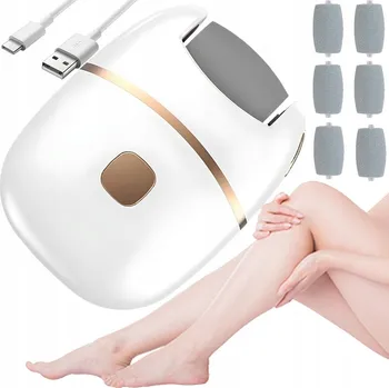 ELEKTRICKÁ BRUSKA NA NOHY LED Sada 7 hlavic 1 Kartáček