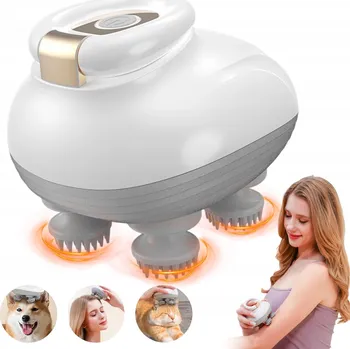 ELEKTRICKÝ MASÉR NA HLAVU A TĚLO BEZDRÁTOVÝ 3 REŽIMY ČASOVAČ