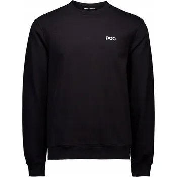 Pánská mikina Bavlněná Mikina POC CREW Uranium Black vel. M