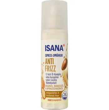 Vlasová regenerace Isana Anti-Frizz 200 ml sprej pro prevenci elektrizování vlasů