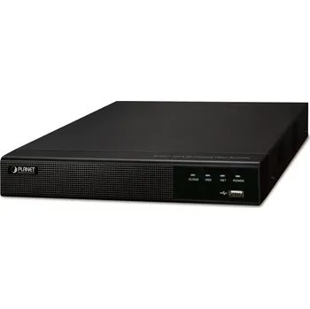 Záznamové zařízení Planet NVR 16x IP/ 8Mpix/ 120Mbps/ 1x HDD/ 1x LAN/ NIS2 + NDAA Compliance