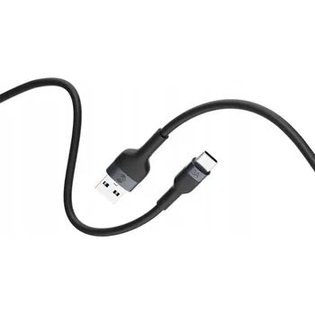 Datový kabel Kabel Forever USB - USB typu C, 1 m, černý